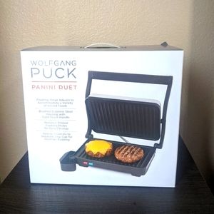 Wolfgang Puck Panini Duet Maker NIB